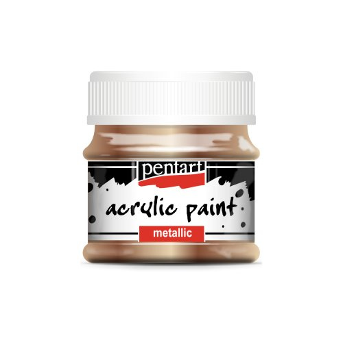 Pentart Akrylová barva metalická PENTART 50 ml ANTICKÁ ZLATÁ