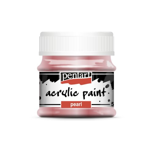 Pentart Akrylová barva perleťová PENTART 50 ml RŮŽOVÁ