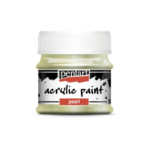 Pentart Akrylová barva perleťová PENTART 50 ml ZELENÁ
