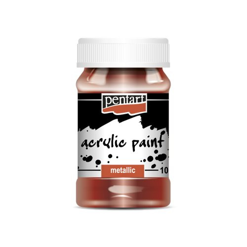 Pentart Akrylová barva metalická PENTART 100 ml BORDÓ
