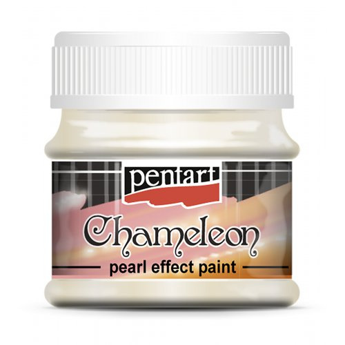 Pentart Chameleon perleťová akrylová barva PENTART 50 ml ŽLUTÁ-MODRÁ