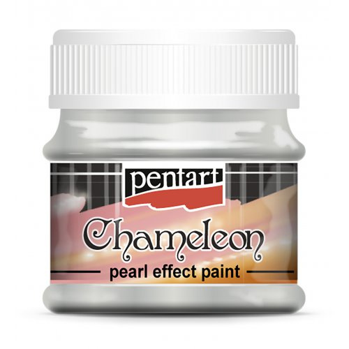 Pentart Chameleon perleťová akrylová barva PENTART 50 ml MODRÁ-ZLATÁ