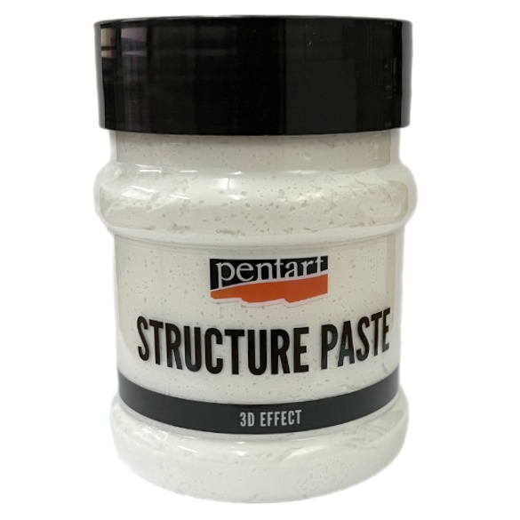 Pentart Strukturovací pasta PENTART 230 ml BÍLÁ