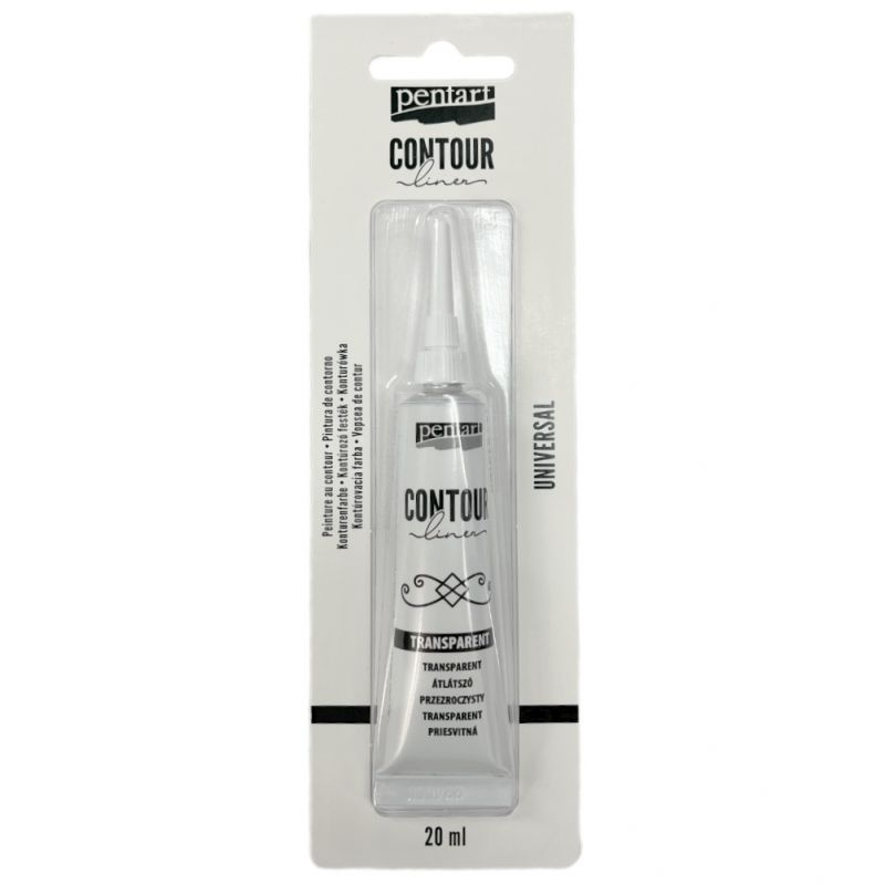 Pentart Konturovací liner univerzální PENTART 20 ml TRANSPARENTNÍ