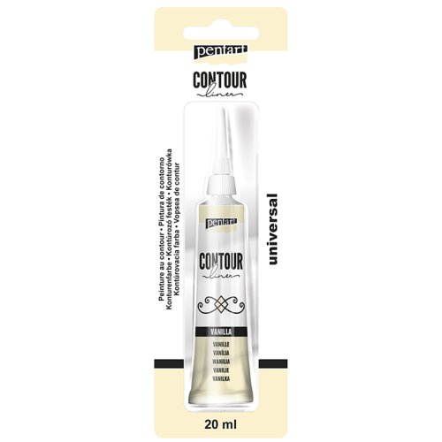 Pentart Konturovací liner perleťový PENTART 20 ml VANILKA