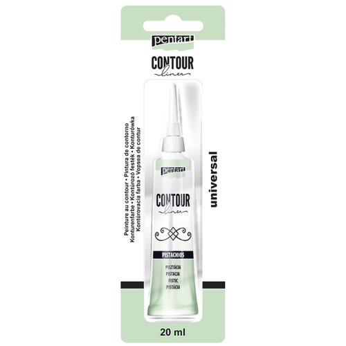 Pentart Konturovací liner perleťový PENTART 20 ml PISTÁCIE