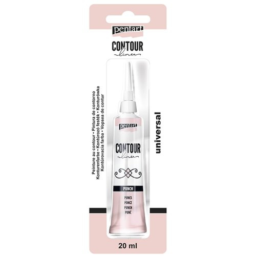 Pentart Konturovací liner perleťový PENTART 20 ml PUNČOVÁ