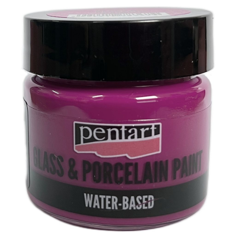 Pentart Barva na sklo a porcelán PENTART 30 ml MAGENTA