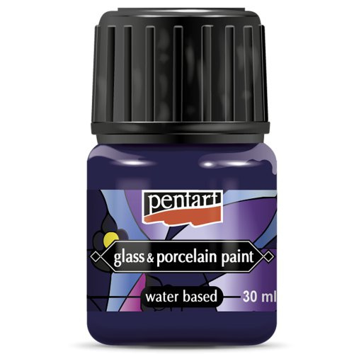 Pentart Barva na sklo a porcelán PENTART 30 ml PURPUROVÁ