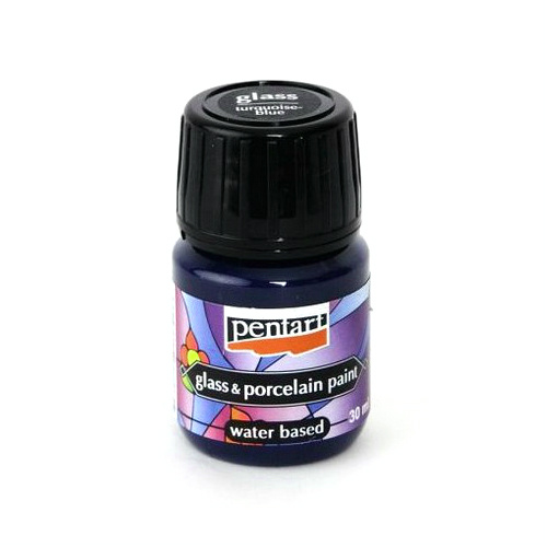 Pentart Barva na sklo a porcelán PENTART 30 ml MODRÁ