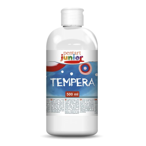 Pentart Temperová barva Junior PENTART 500 ml BÍLÁ