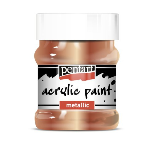Pentart Akrylová barva metalická PENTART 230 ml ANTICKÁ MĚDĚNÁ