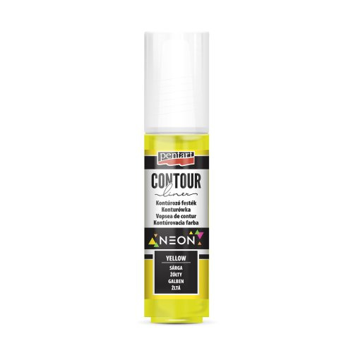 Pentart Konturovací liner NEON PENTART 20 ml ŽLUTÁ