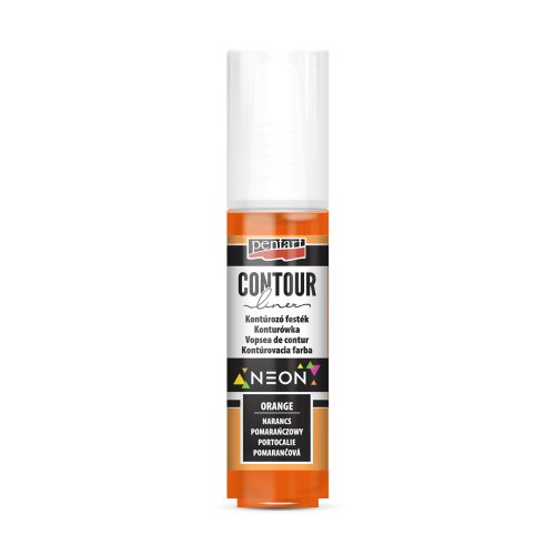 Pentart Konturovací liner NEON PENTART 20 ml ORANŽOVÁ