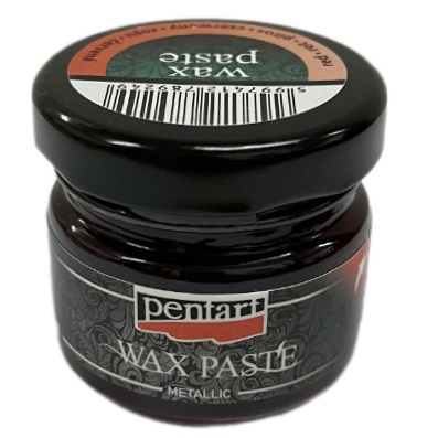 Pentart Vosková pasta barevná PENTART 20 ml ČERVENÁ