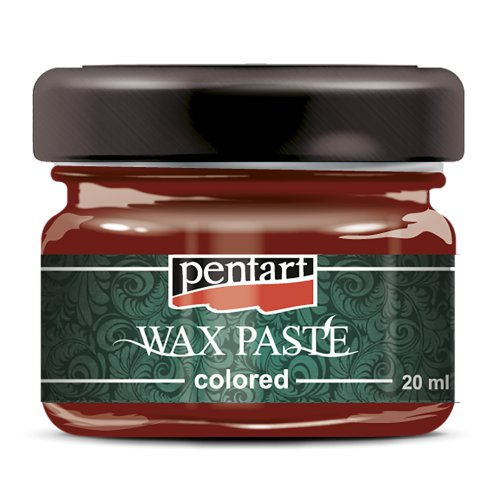 Pentart Vosková pasta barevná PENTART 20 ml ČERVENÁ