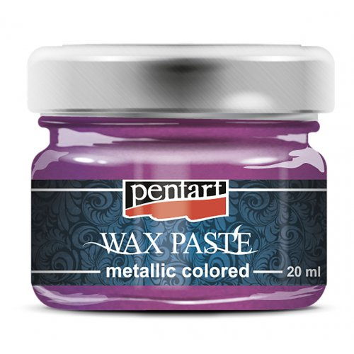 Pentart Vosková pasta barevná metalická PENTART 20 ml MAGENTA