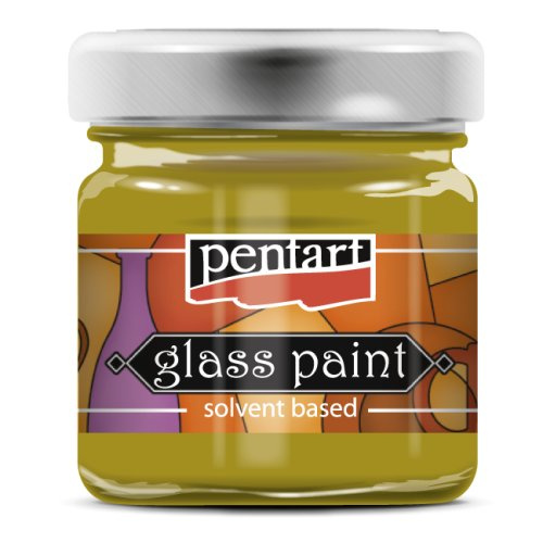 Pentart Barva na sklo nevypalovací PENTART 30 ml ZÁZVOROVÁ