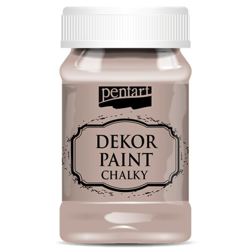 Pentart Křídová a dekorační barva PENTART 100 ml VINTAGE HNĚDÁ