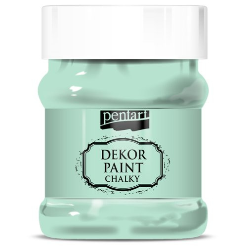 Pentart Křídová a dekorační barva PENTART 230 ml MENTOLOVÁ ZELENÁ
