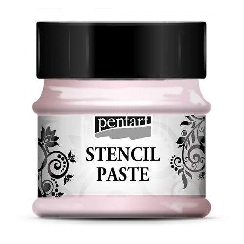 Pentart Šablonová pasta perleťová PENTART 50 ml RŮŽOVÁ