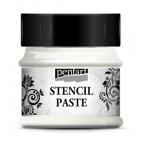 Pentart Šablonová pasta metalická PENTART 50 ml STŘÍBRNÁ