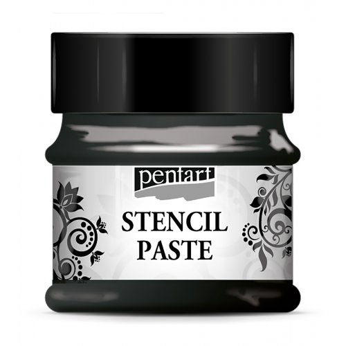 Pentart Šablonová pasta metalická PENTART 50 ml ČERNÁ