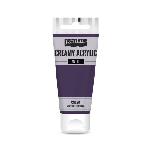 Pentart Krémová akrylová barva matná PENTART 60 ml LILEK