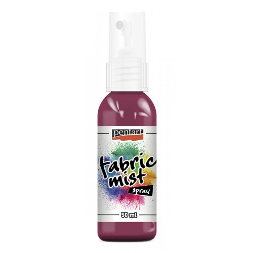 Pentart Barva na textil ve spreji PENTART 50 ml TMAVÁ RŮŽOVÁ