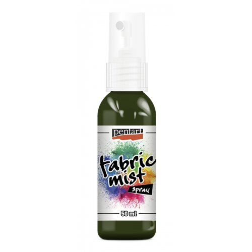 Pentart Barva na textil ve spreji PENTART 50 ml TMAVÁ ZELENÁ