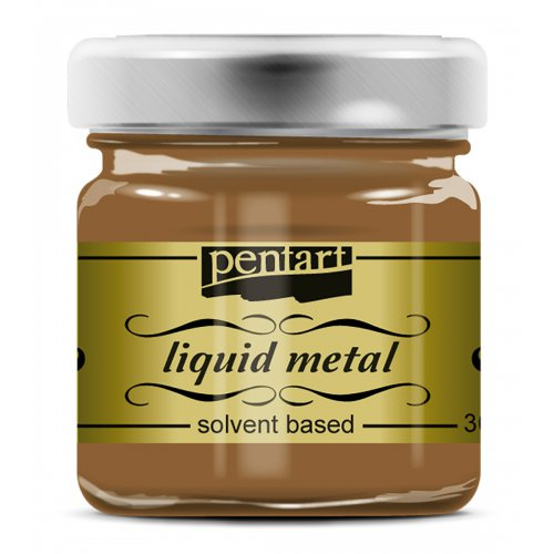 Pentart Tekutý kov PENTART 30 ml BRONZOVÁ