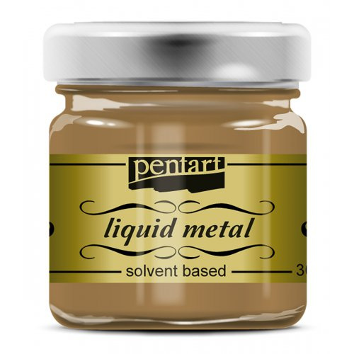 Pentart Tekutý kov PENTART 30 ml ANTICKÁ ZLATÁ