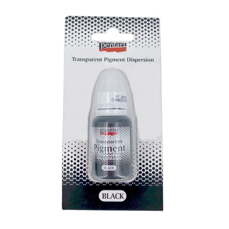 Pentart Pigment transparentní PENTART 20 ml ČERNÁ
