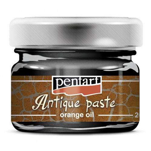 Pentart Antikovací pasta PENTART 20 ml ŽLUTOHNĚDÁ