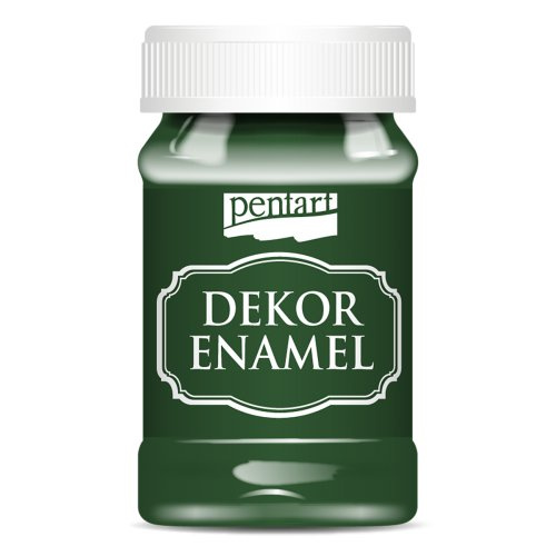 Pentart Dekorační smalt 100 ml ZELENÁ