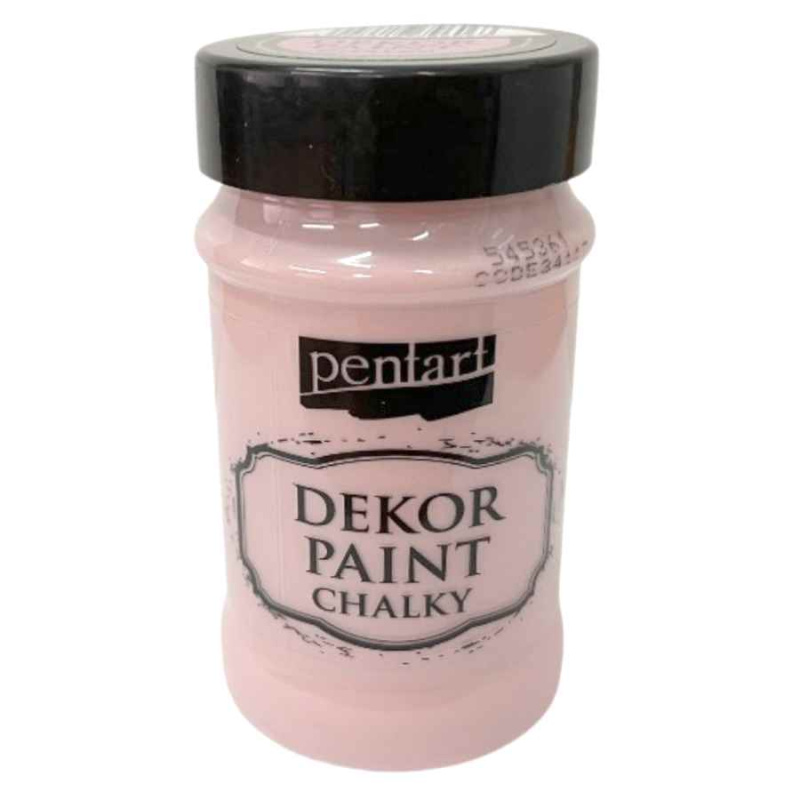 Pentart Křídová a dekorační barva PENTART 100 ml TŘEŠŇOVÁ RŮŽOVÁ