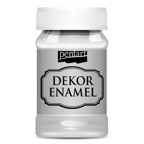 Pentart Dekorační smalt 100 ml ŠEDÁ