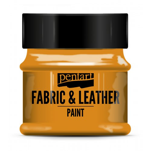 Pentart Barva na kůži a textil PENTART 50 ml ORANŽOVÁ