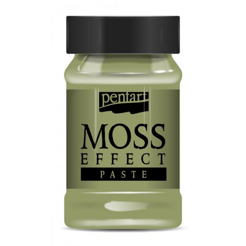 Pentart Pasta s mechovým efektem PENTART 100 ml SVĚTLÁ ZELENÁ