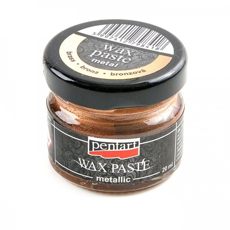 Pentart Vosková pasta metalická PENTART 20 ml BRONZOVÁ