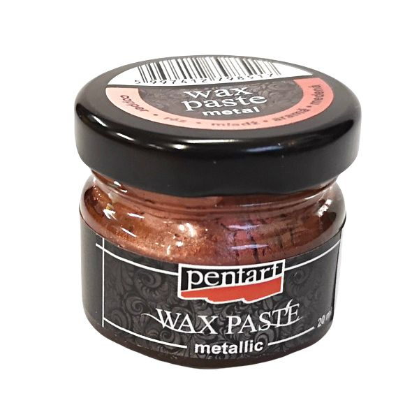 Pentart Vosková pasta metalická PENTART 20 ml MĚDĚNÁ
