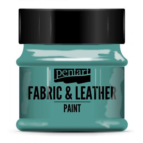 Pentart Barva na kůži a textil PENTART 50 ml TYRKYSOVÁ ZELENÁ