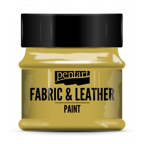 Pentart Barva na kůži a textil metalická PENTART 50 ml ZLATÁ