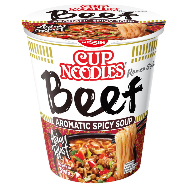 Nissin Instantní nudlová polévka 5 Spices Beef