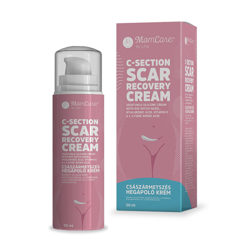 MomCare by Lina Recovery Cream krém na jizvy po císařském řezu 50 ml
