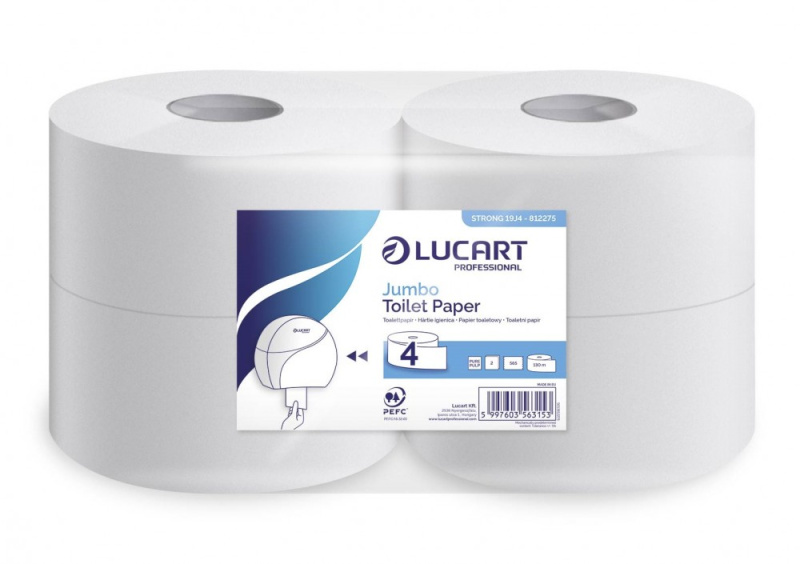 Lucart Professional Lucart Strong 19J4 - toaletní papír, 4ks