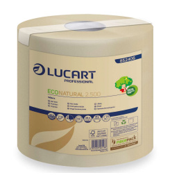 Lucart Professional Lucart Econatural 2500 invidiual pak - papírové utěrky 105 m, 1 ks