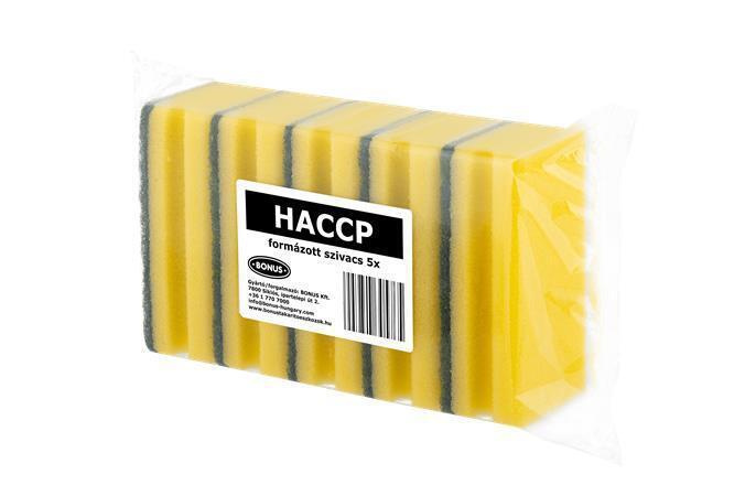 Houbička na nádobí tvarovaná, extra velká, BONUS B772, 5 ks - žlutá