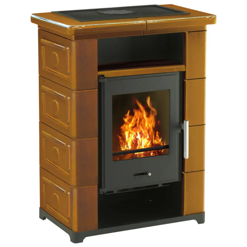 Kamna Primo keramika honey brown 7 kW