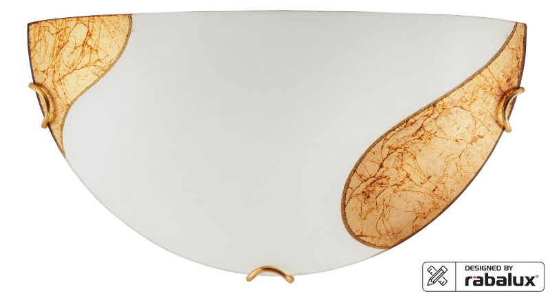 Nástěnné svítidlo Art gold bílá E27 1×60W RABALUX 1940